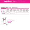 mediven angio 20-30 mmHg calf closed toe
