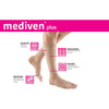 mediven plus 20-30 mmHg calf beaded topband closed toe standard