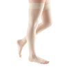 mediven sheer & soft 20-30 mmHg thigh lace topband open toe standard